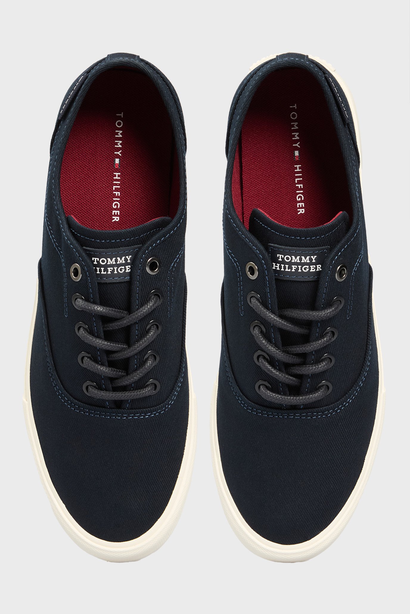 Мужские темно-синие кеды TH HI VULC LOW OXFORD TWILL 4