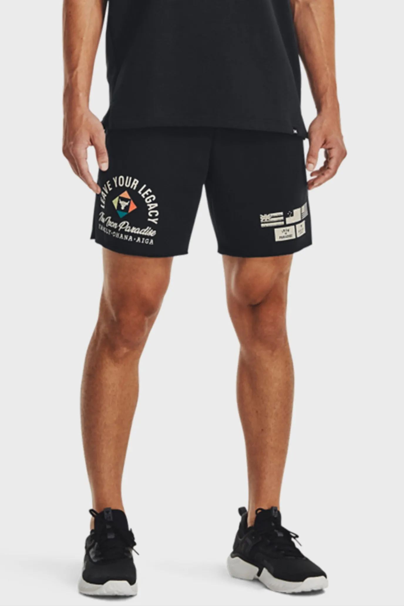 Мужские черные шорты Pjt Rck HW Terry Sts Fam 10