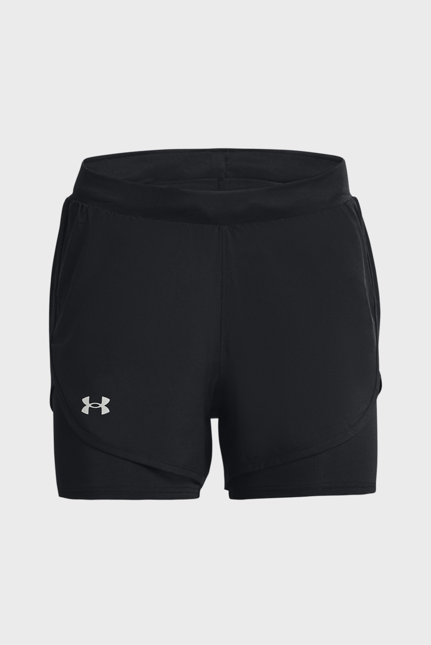 Женские черные шорты UA Fly By Elite 2-in-1 Short 15