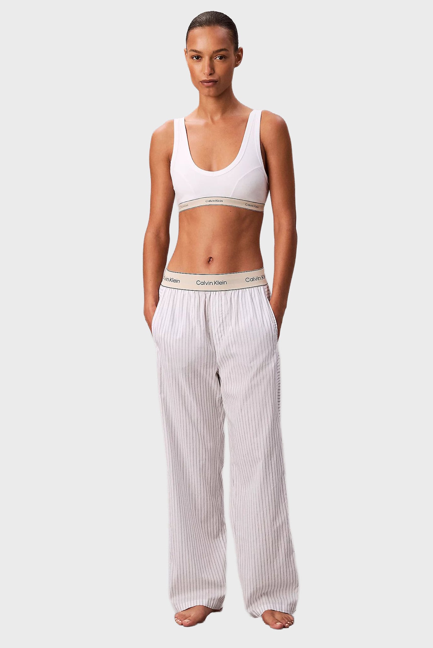 Брюки пижамные LOGO SUPER POPLIN PANT 2