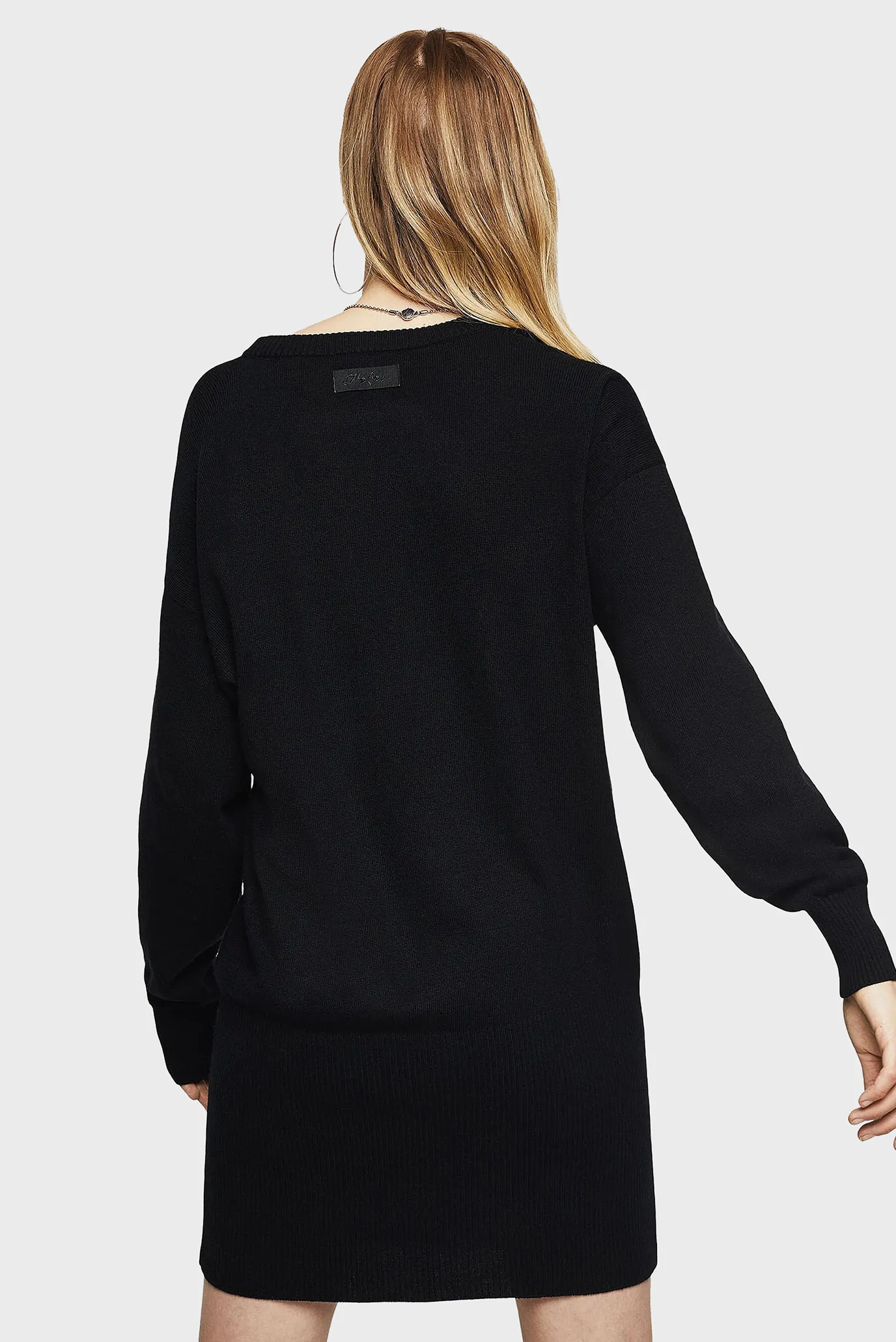 Женское черное платье M-MERS 3