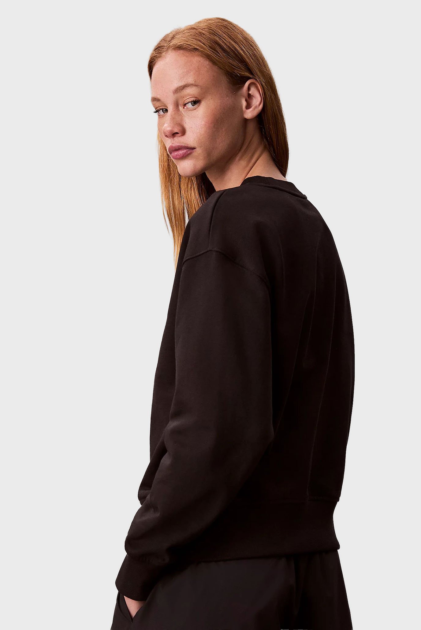 Свитшот LS PREMIUM TERRY EMBLEM LOGO CRECalvin Klein Свитшот LS PREMIUM TERRY EMBLEM LOGO CRE 3