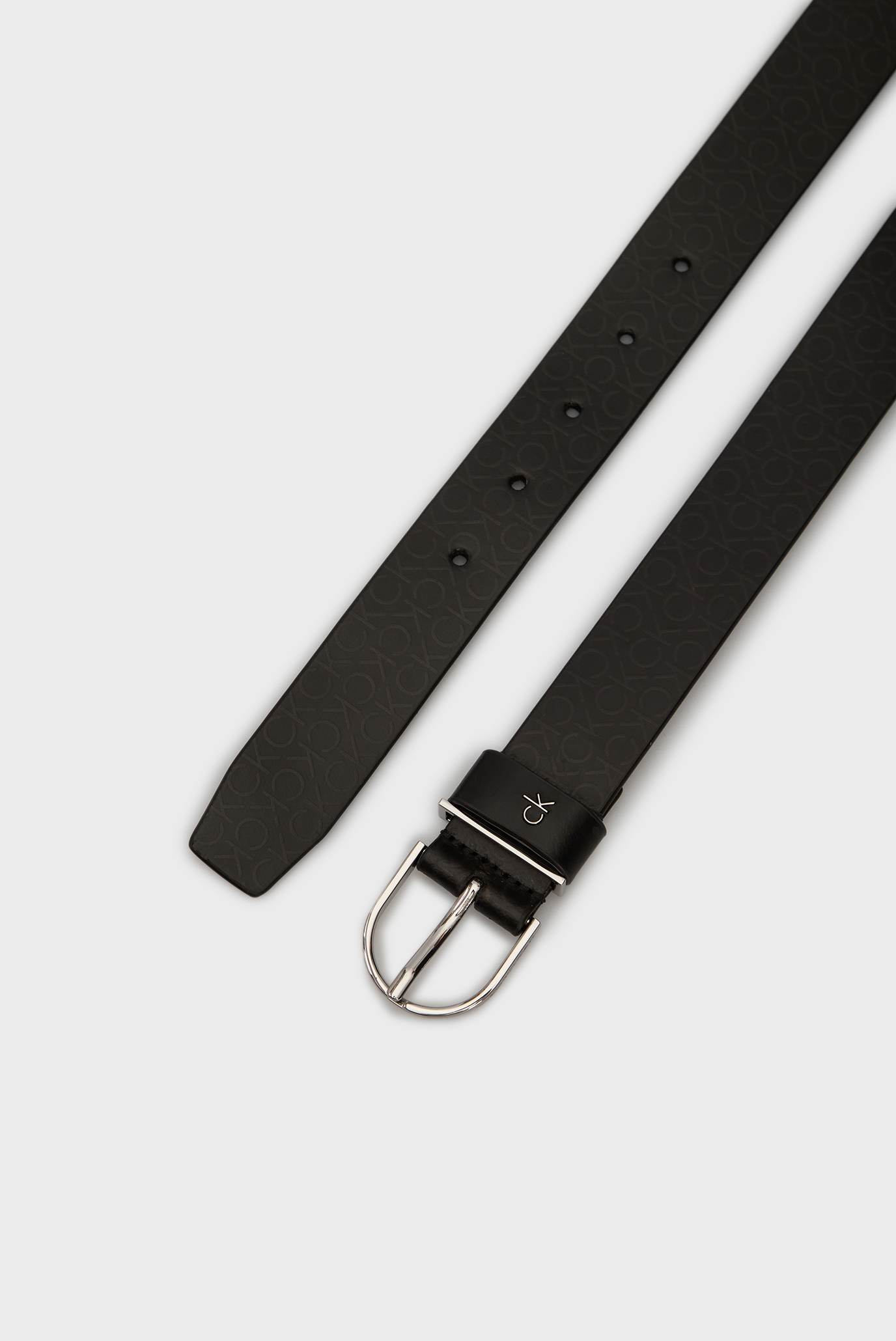 Ремень CK METAL LOOP RND BCKLE 3.0_MONO 2