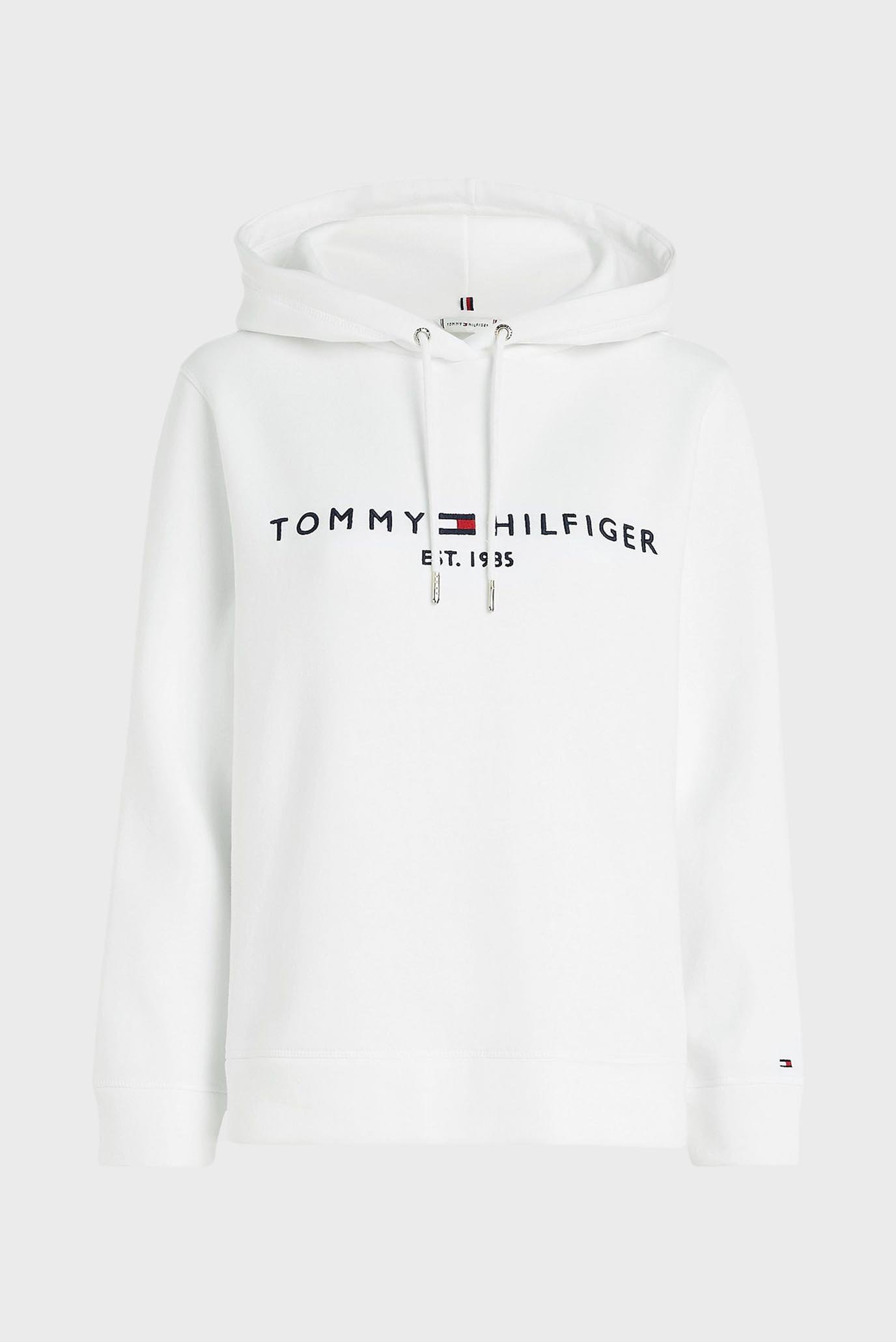 Женское белое худи HERITAGE HILFIGER HOODIE LS 5