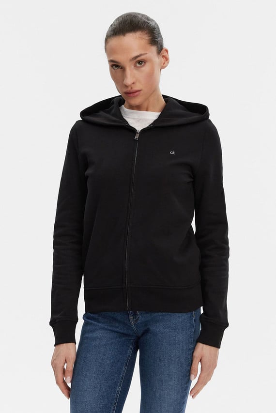 Реглан CK EMB TERRY ZIP THROUGH HOODIE