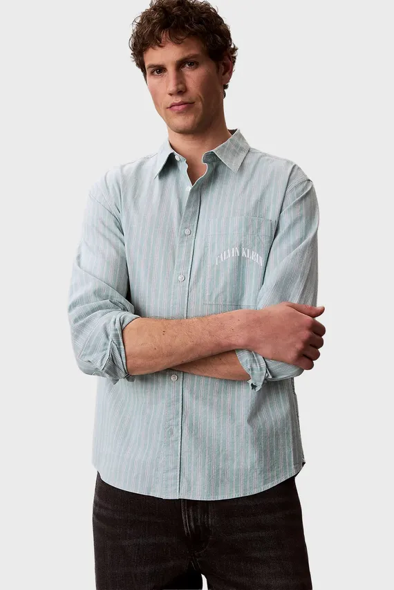 Рубашка LS YD STRIPE WASHED OXFORD EASY Calvin Klein Jeans