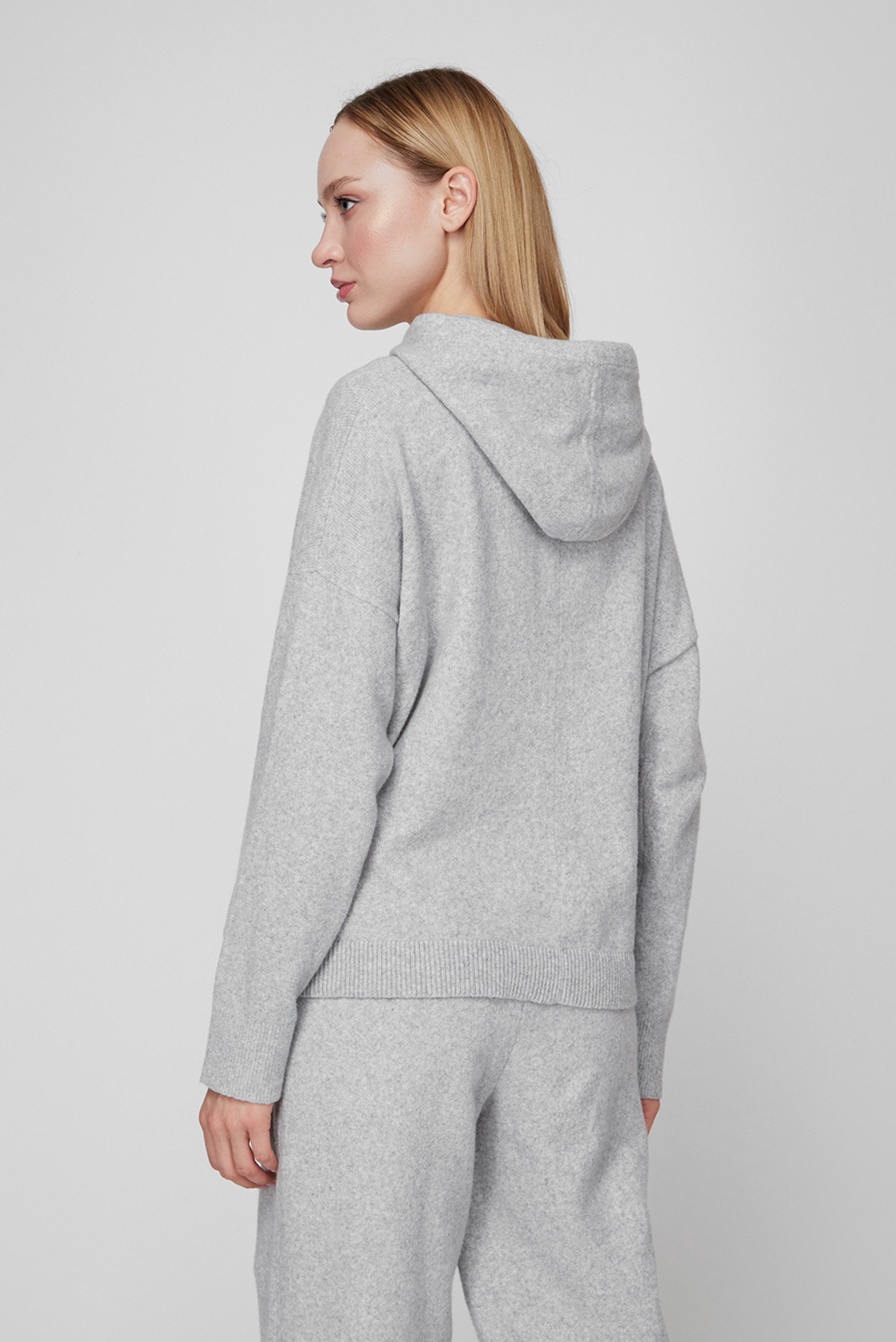 Женское серое худи TH FLEXTommy Hilfiger Женское серое худи TH FLEX 9