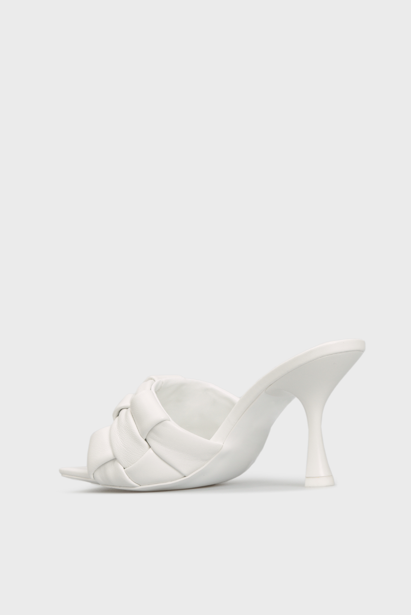 Женские белые кожаные мюли AylaPRPY Женские белые кожаные мюли Ayla 9