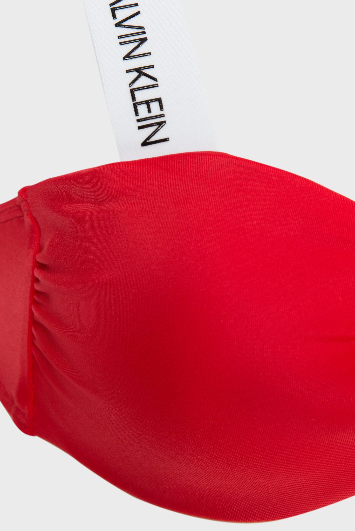 Женский красный лиф от купальника 3