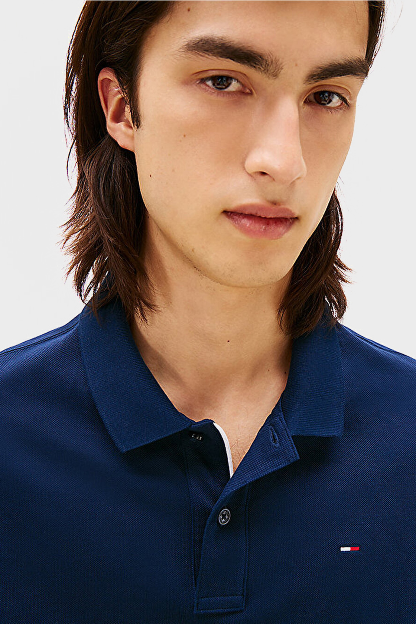 Поло с длинным рукавом TJM SLIM PLACKET POLO LS EXT 4