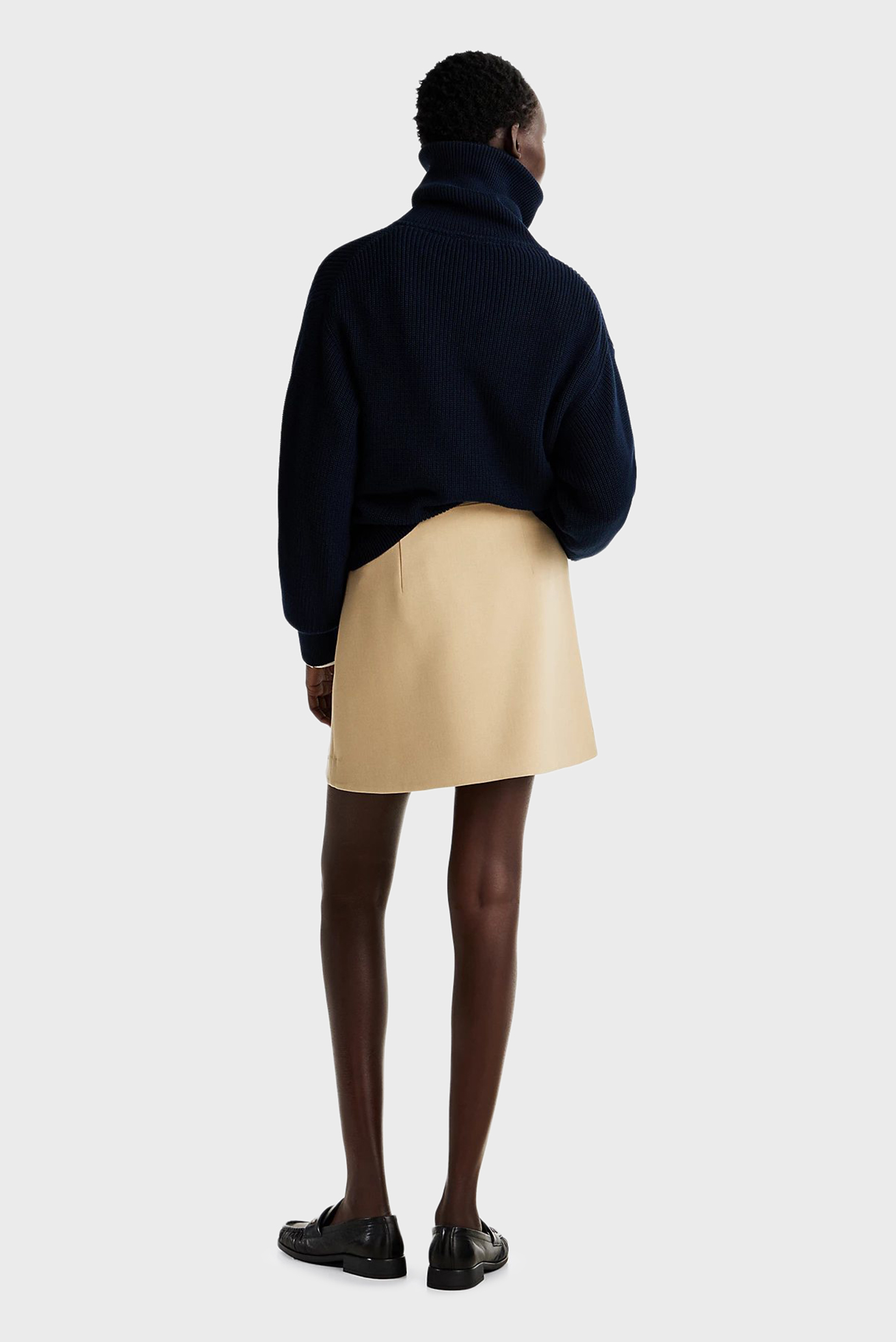 Женская бежевая юбка PUNTO SHORT SKIRT 3