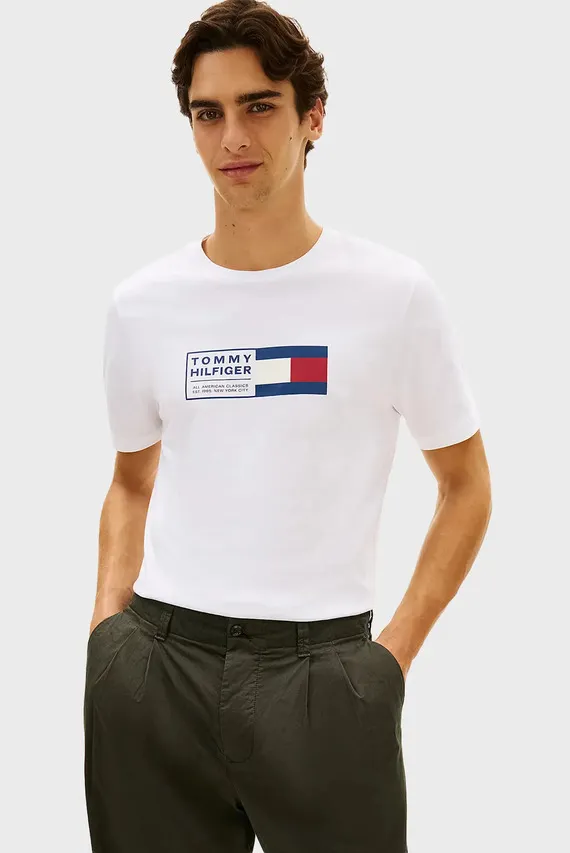 Футболка BRAND LOVE TEXT BOX TEE Tommy Hilfiger