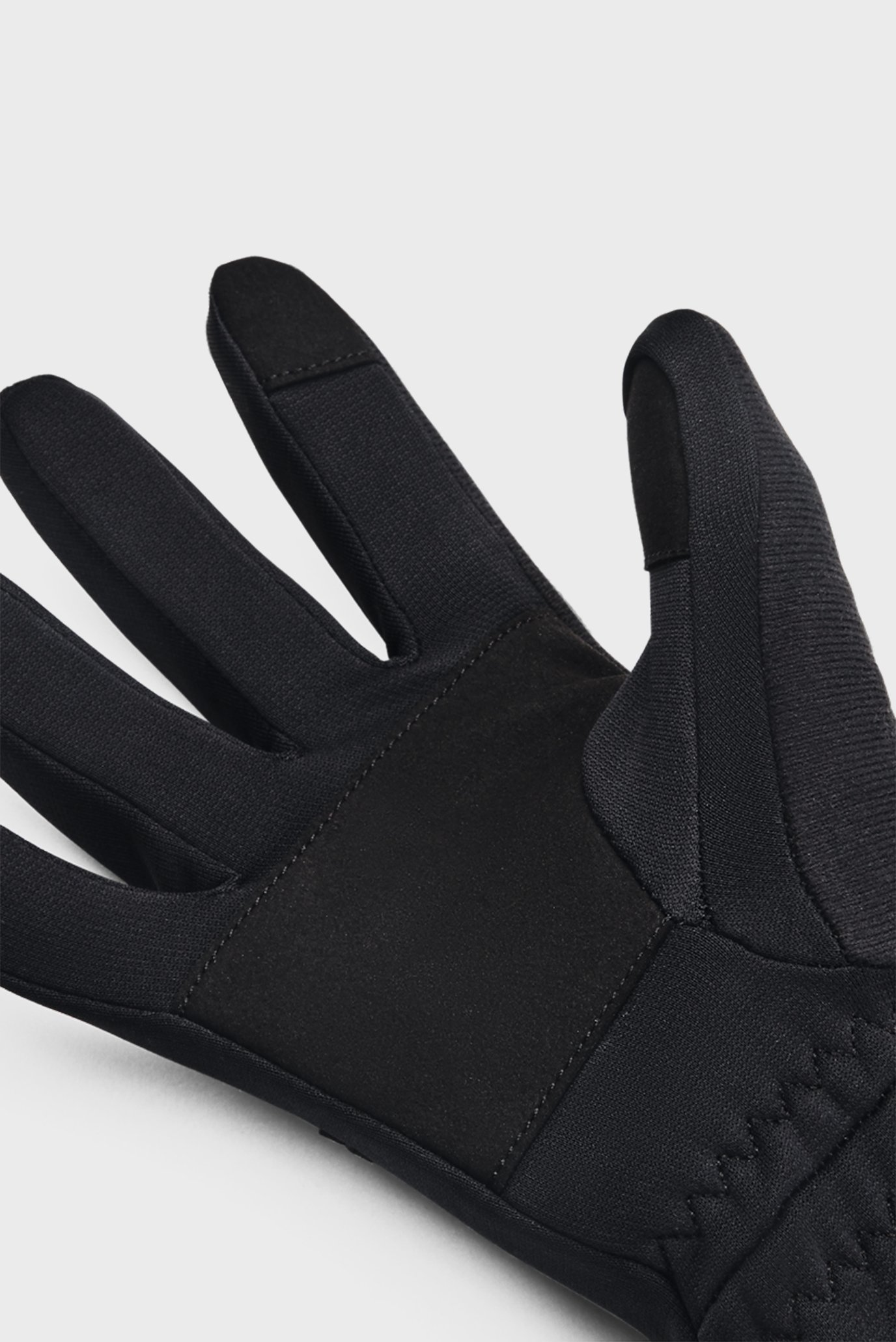 Женские черные перчатки UA Storm Fleece Gloves 3