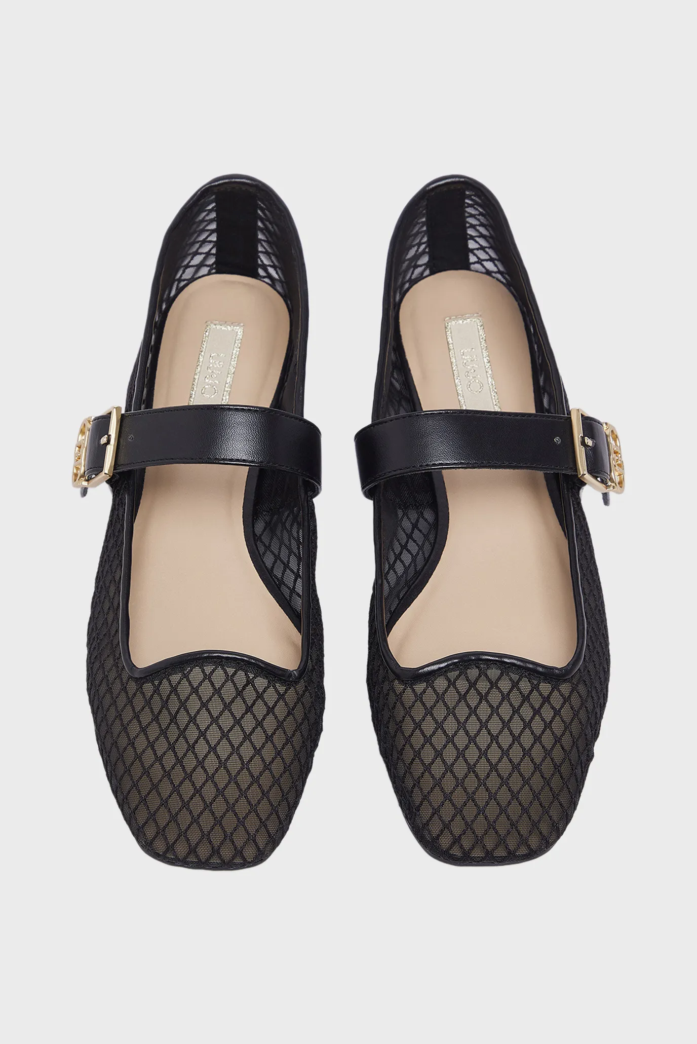 Балетки BRIGITTE 15 - BALLERINA NET BLACK 2