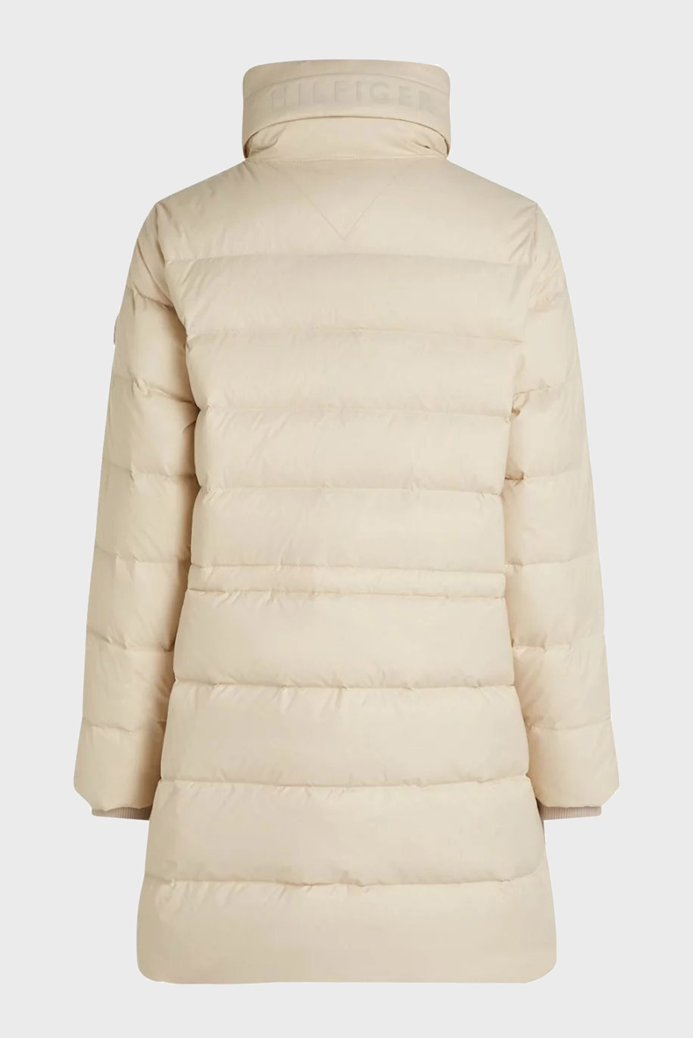 Женский бежевый пуховик MW DOWN FUNNEL NK COAT 2