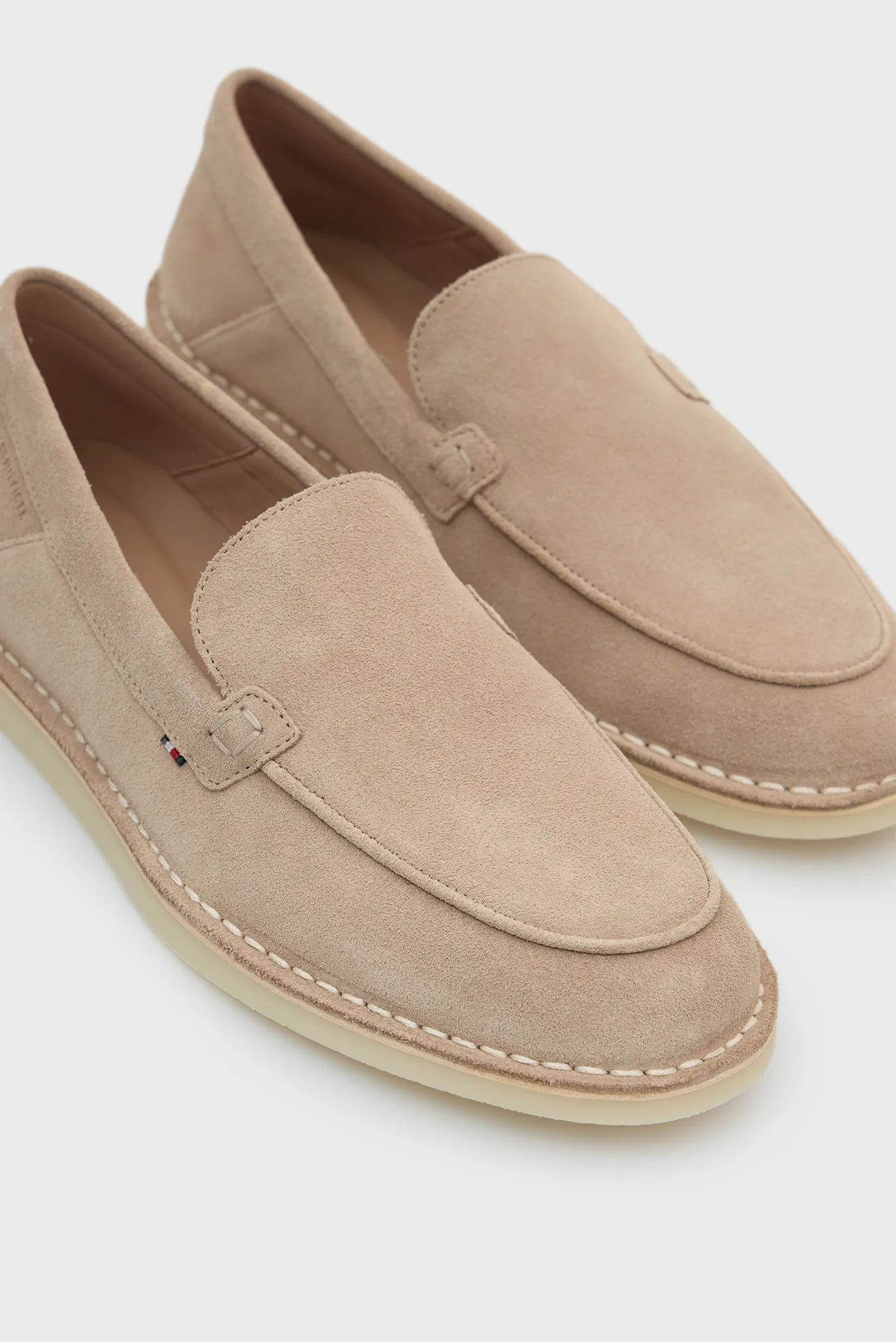 Лоферы HILFIGER STITCHDOWN SUEDE LOAFER 2