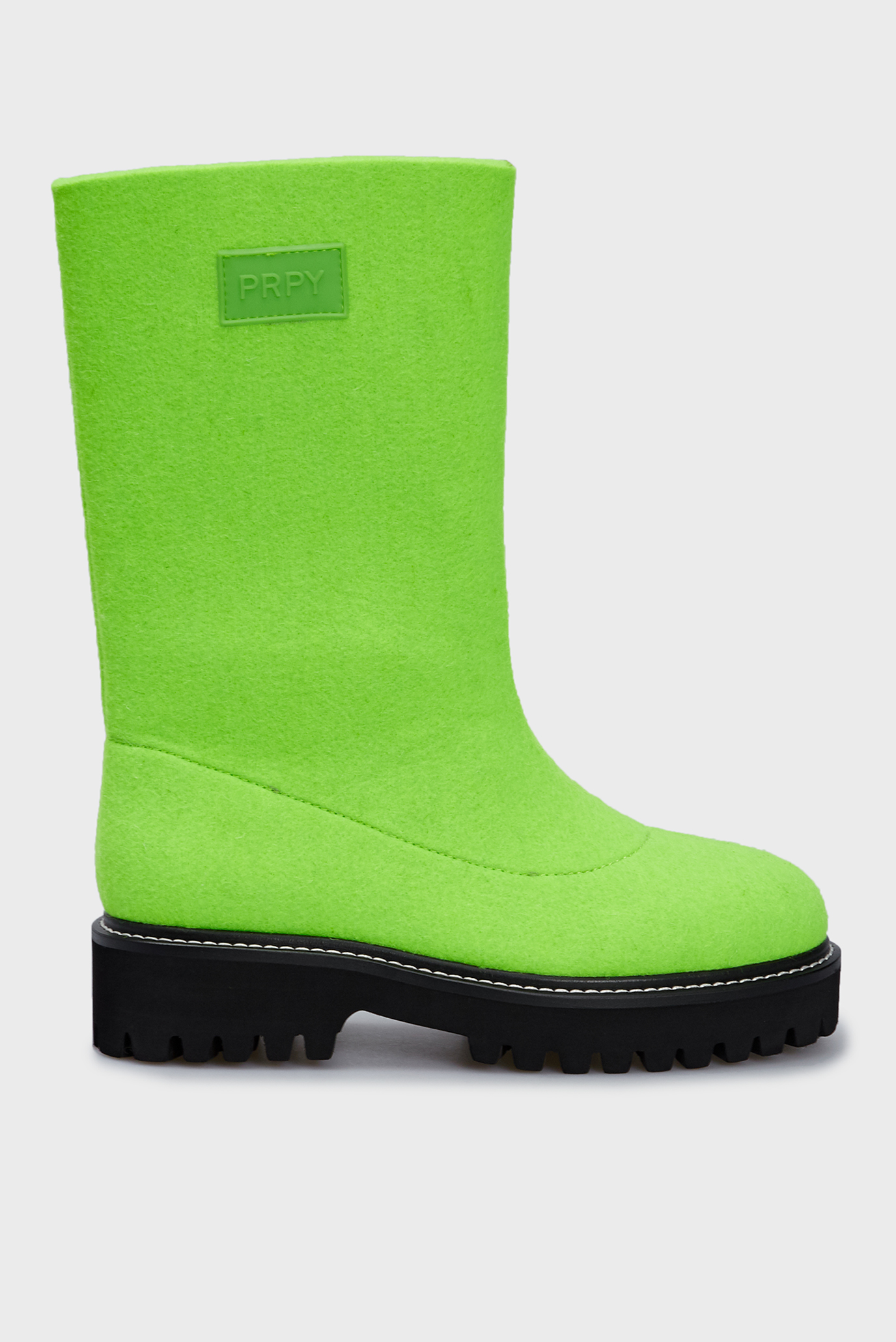 Женские салатовые сапоги Alisa 6