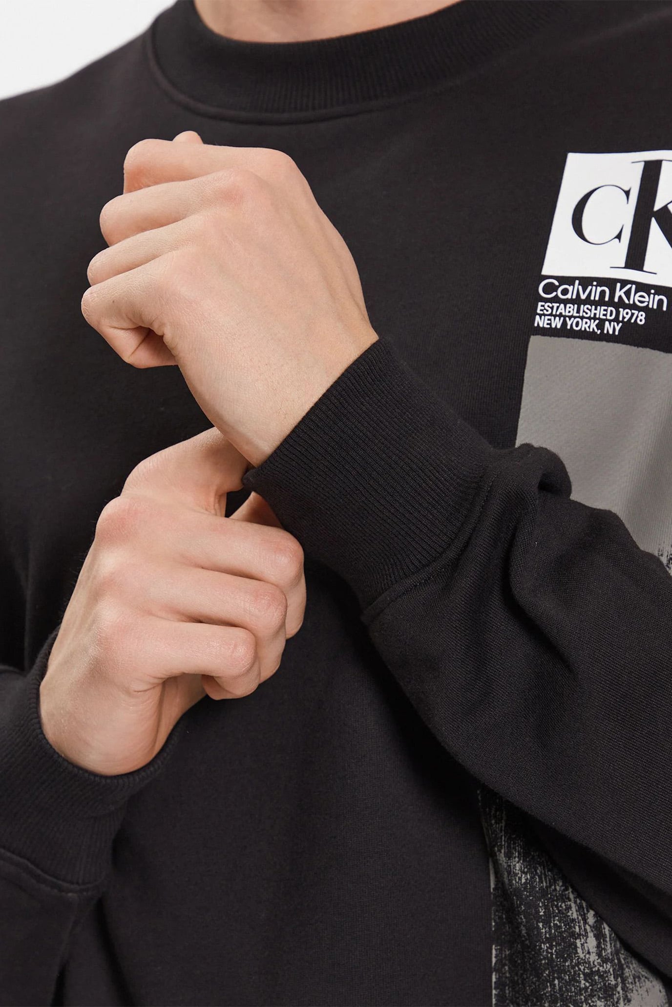 Свитшот BRUSHSTROKE CREW NECK 4