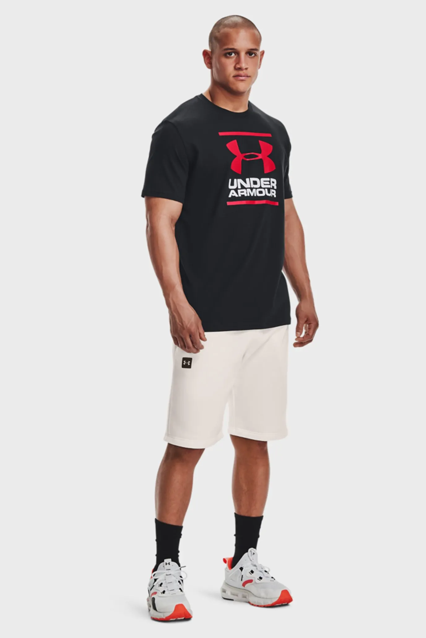 Мужская черная футболка UA GL Foundation 2