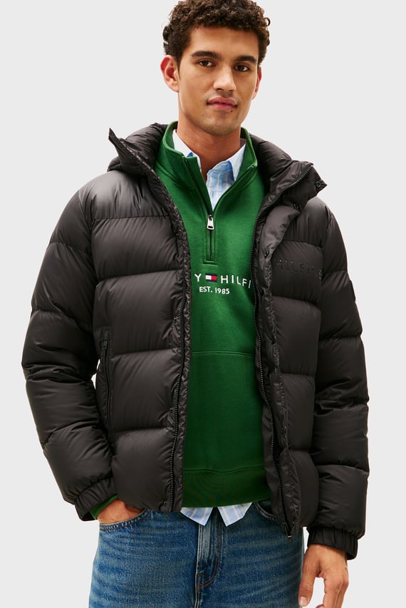 Куртка зимняя MIX DOWN HOODED PUFFER