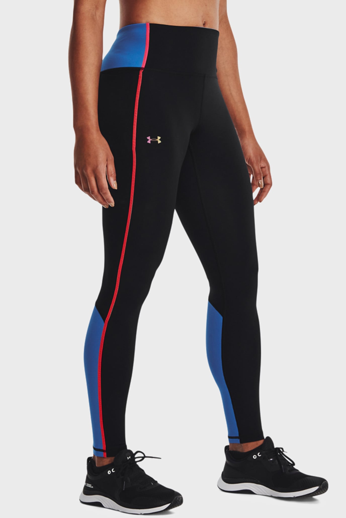 Женские черные тайтсы UA SmartForm RushLeg Packs 7