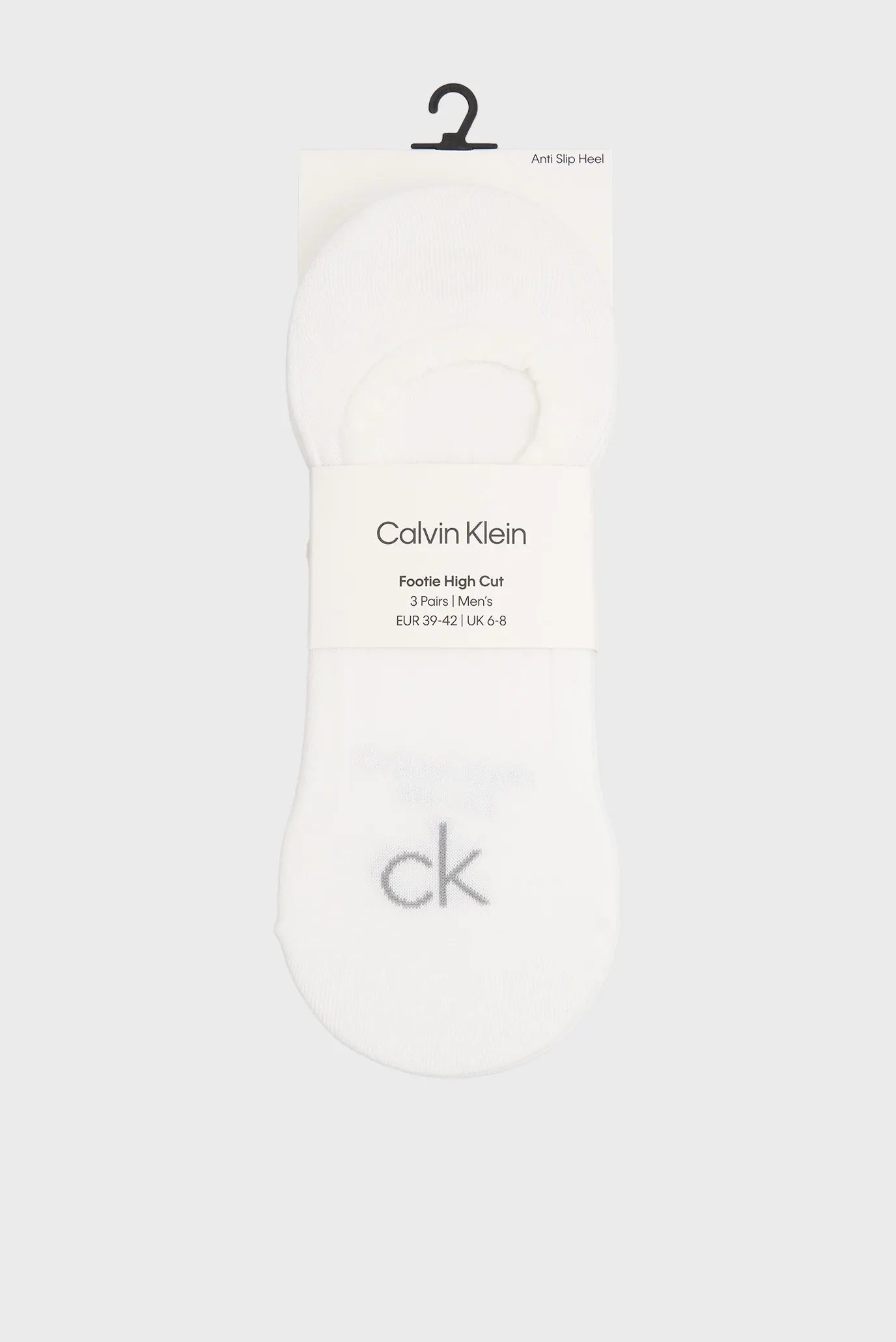 Следы CK MEN FOOTIE HIGH CUT 3P 1