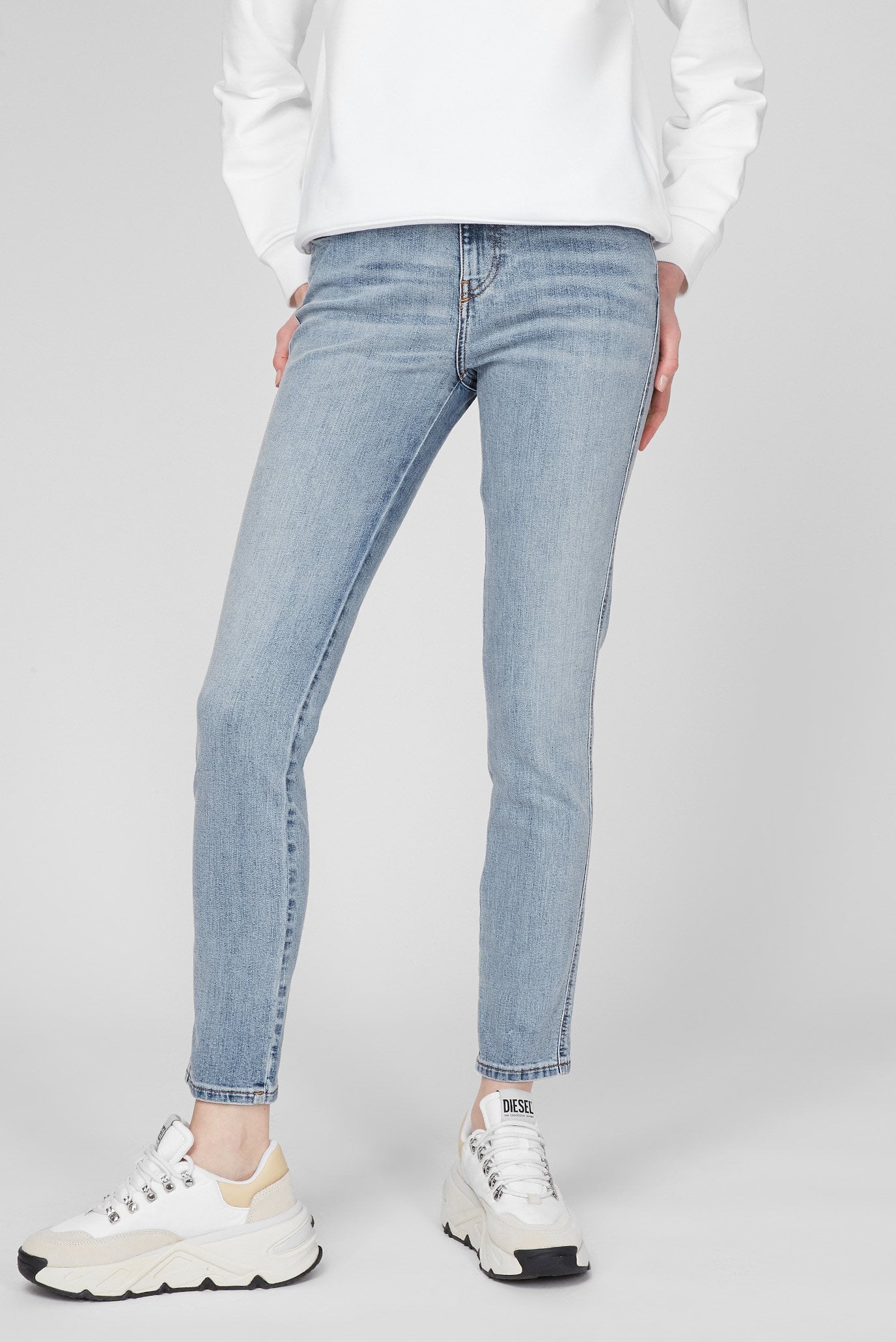 Женские голубые джинсы 2015 BABHILA 9