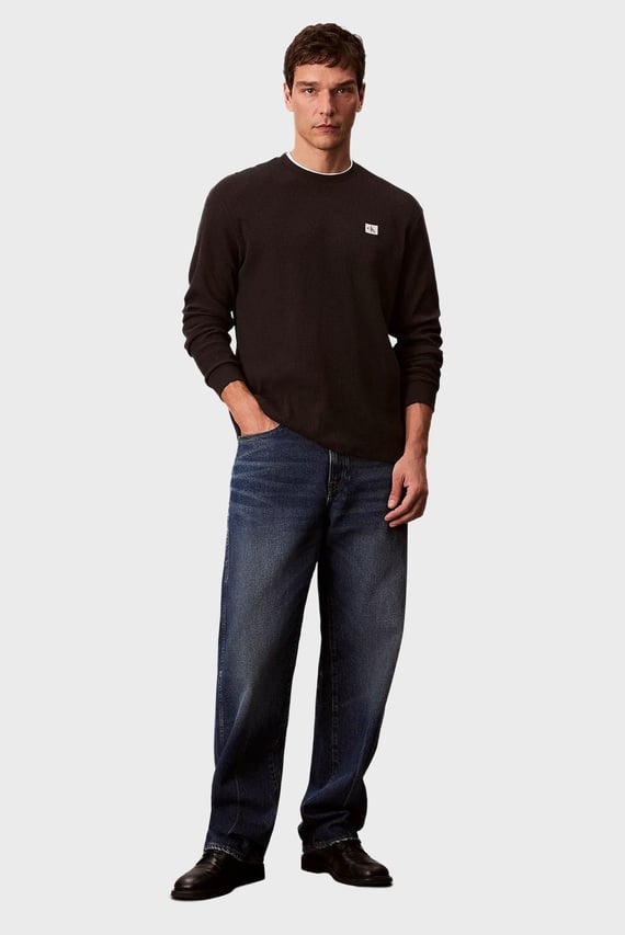 Лонгслив LS WAFFLE BADGE CREWNK TEE