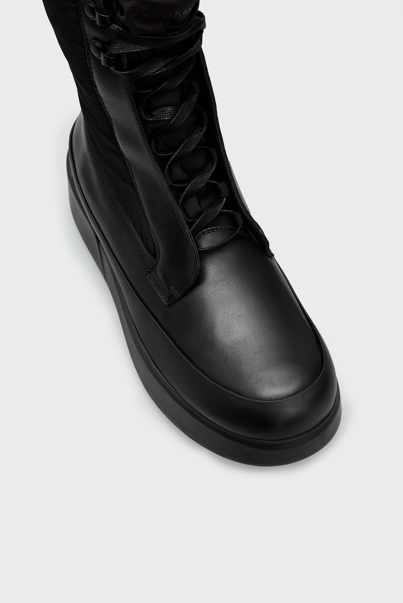 Женские черные ботинки PADDED NYLON COMBAT BOOT 9