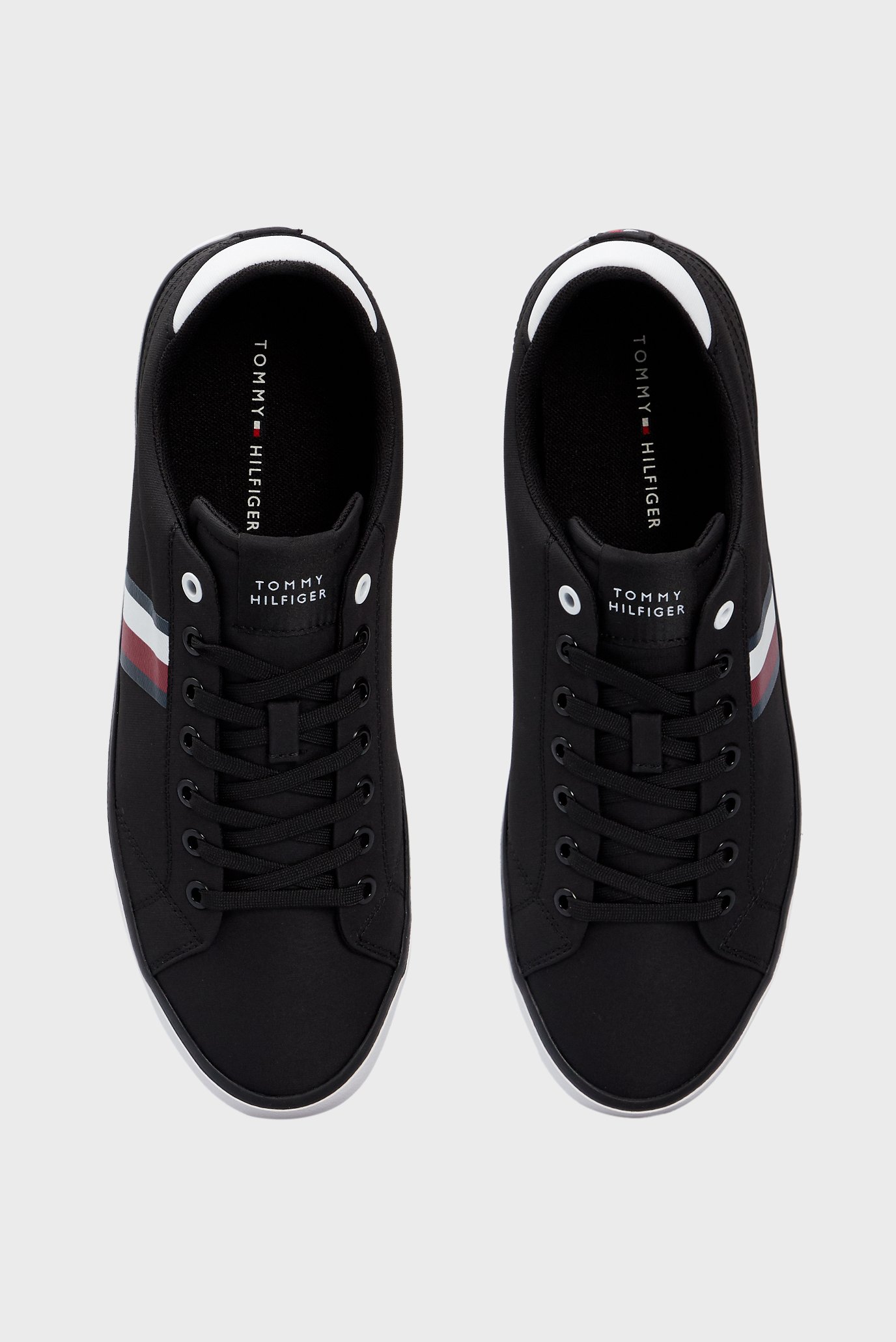 Мужские черные кеды TH HI VULC LOW STRIPES MESH 4