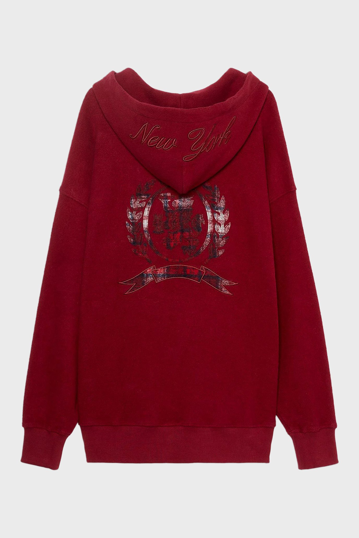 Худи THC TARTAN OVERSIZED HOODIE 8