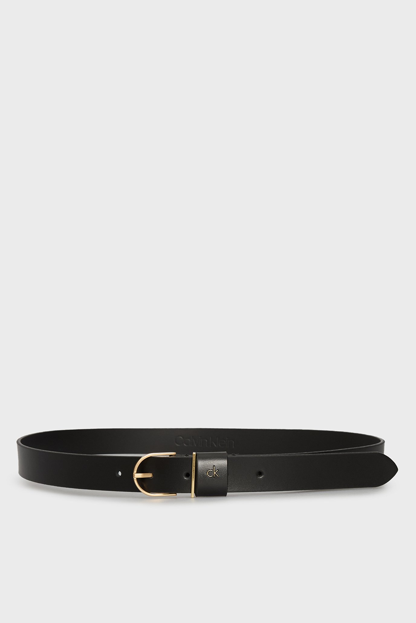 Ремень/CK METAL LOOP ROUND BUCKLE 25MM 1