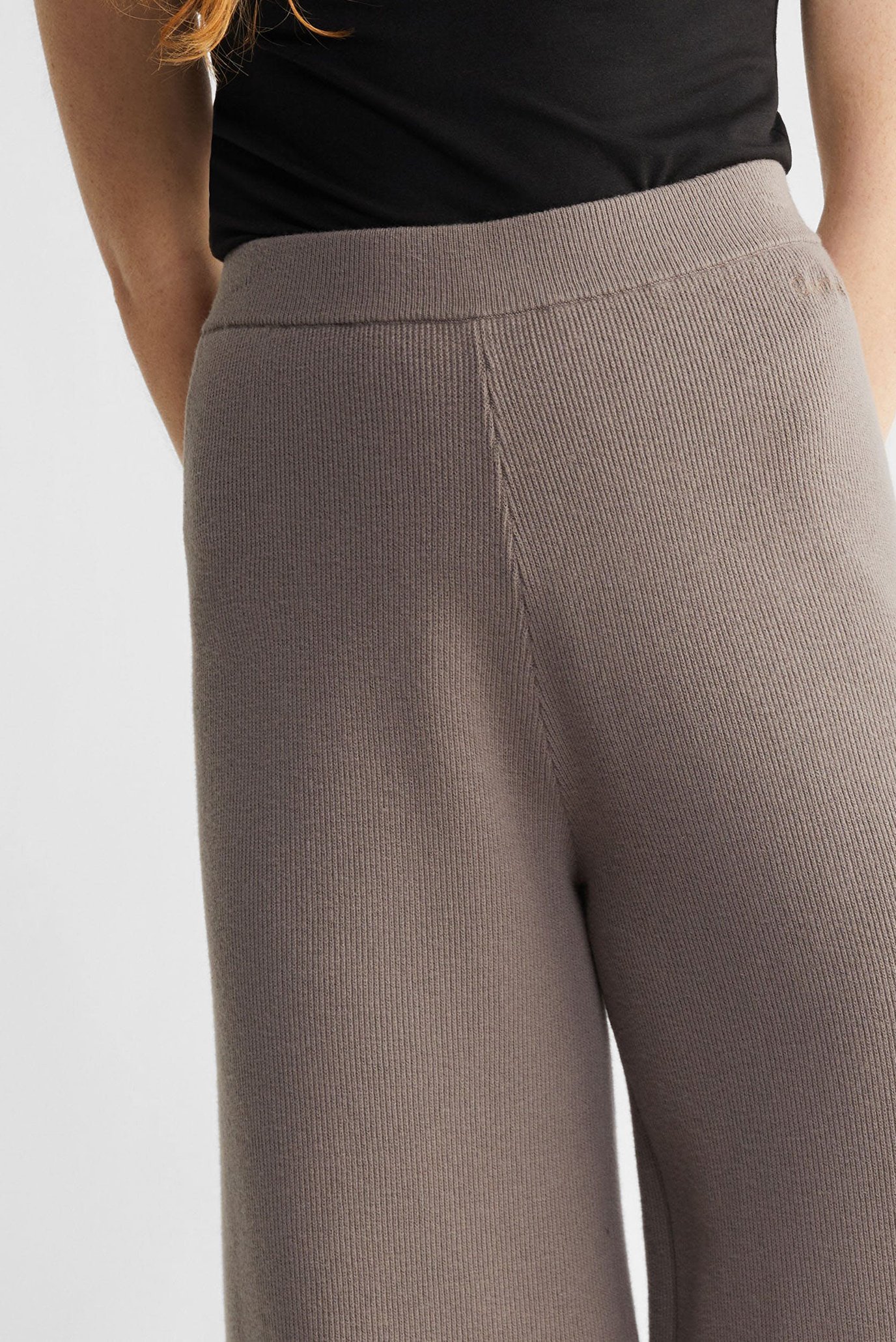 Штаны RIB WIDE LEG PANTCalvin Klein Штаны RIB WIDE LEG PANT 4