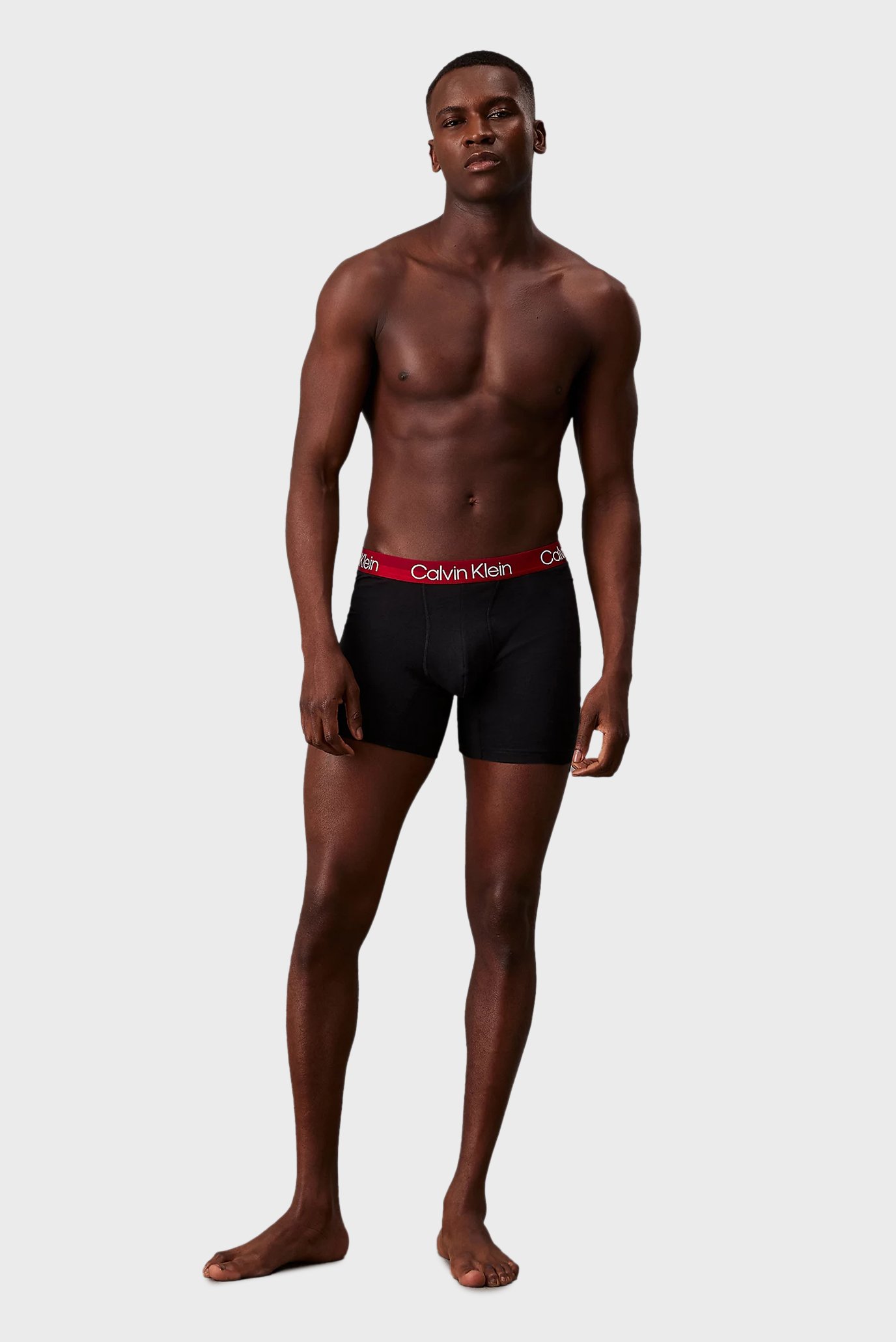 Мужские черные боксеры (3 шт) 5