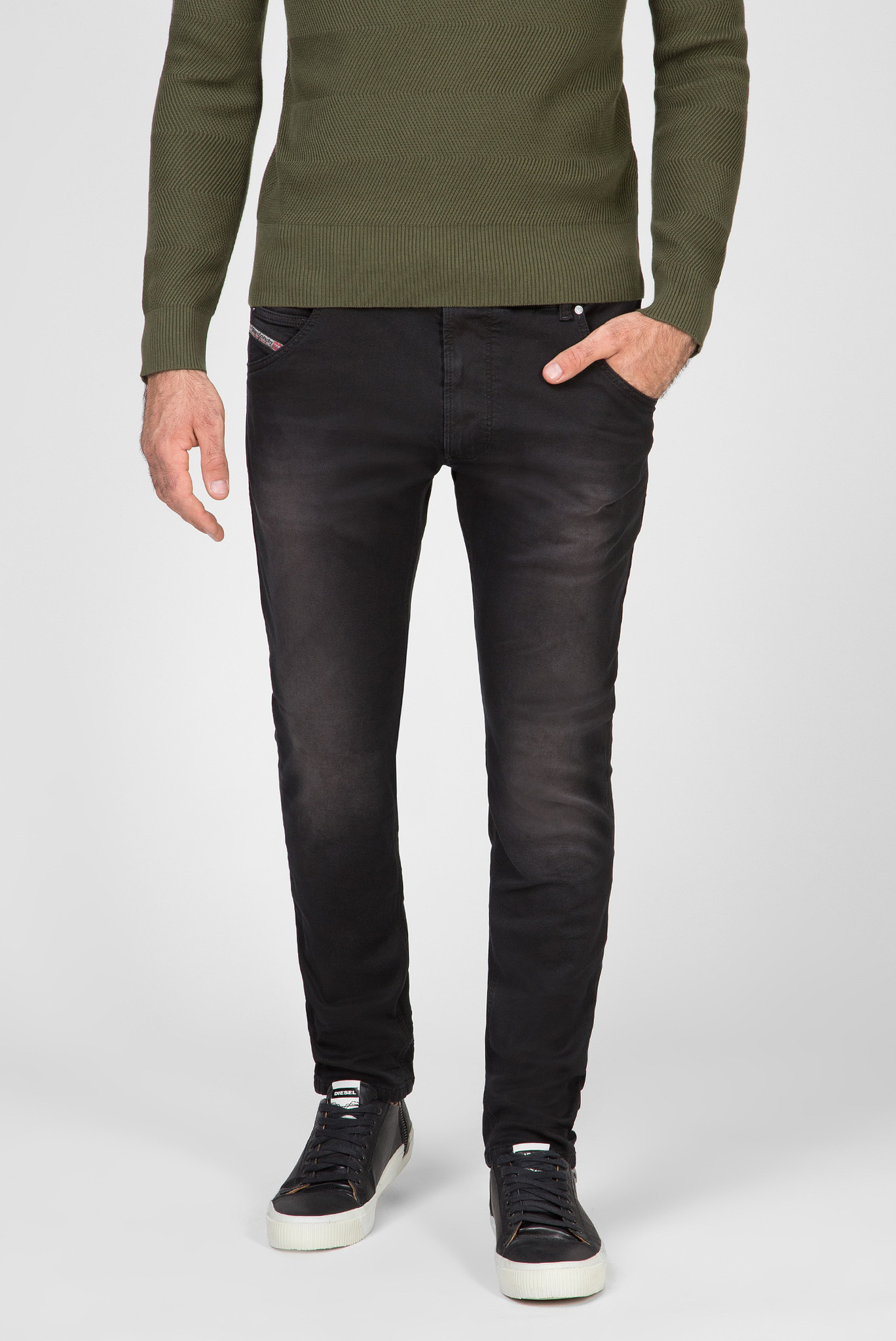 Мужские черные джинсы KROOLEY-NE 1