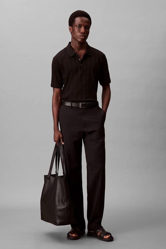 Поло SS VARIAGATED RIB CLASSIC POLO