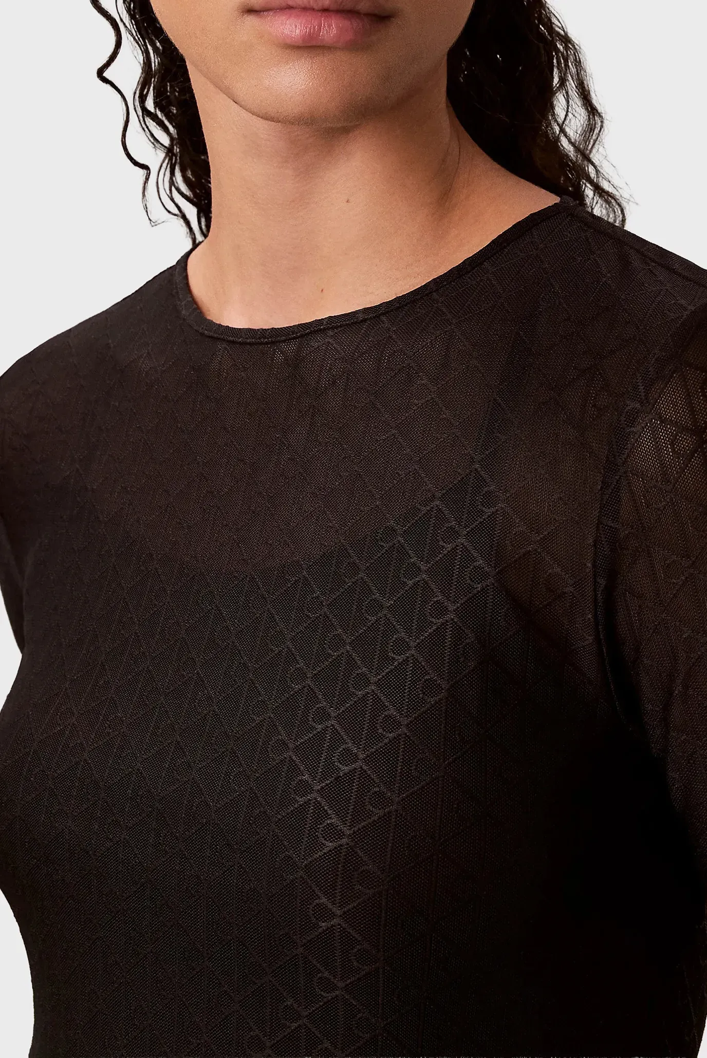 Платье LS AOP LACE MAXI DRESS 2