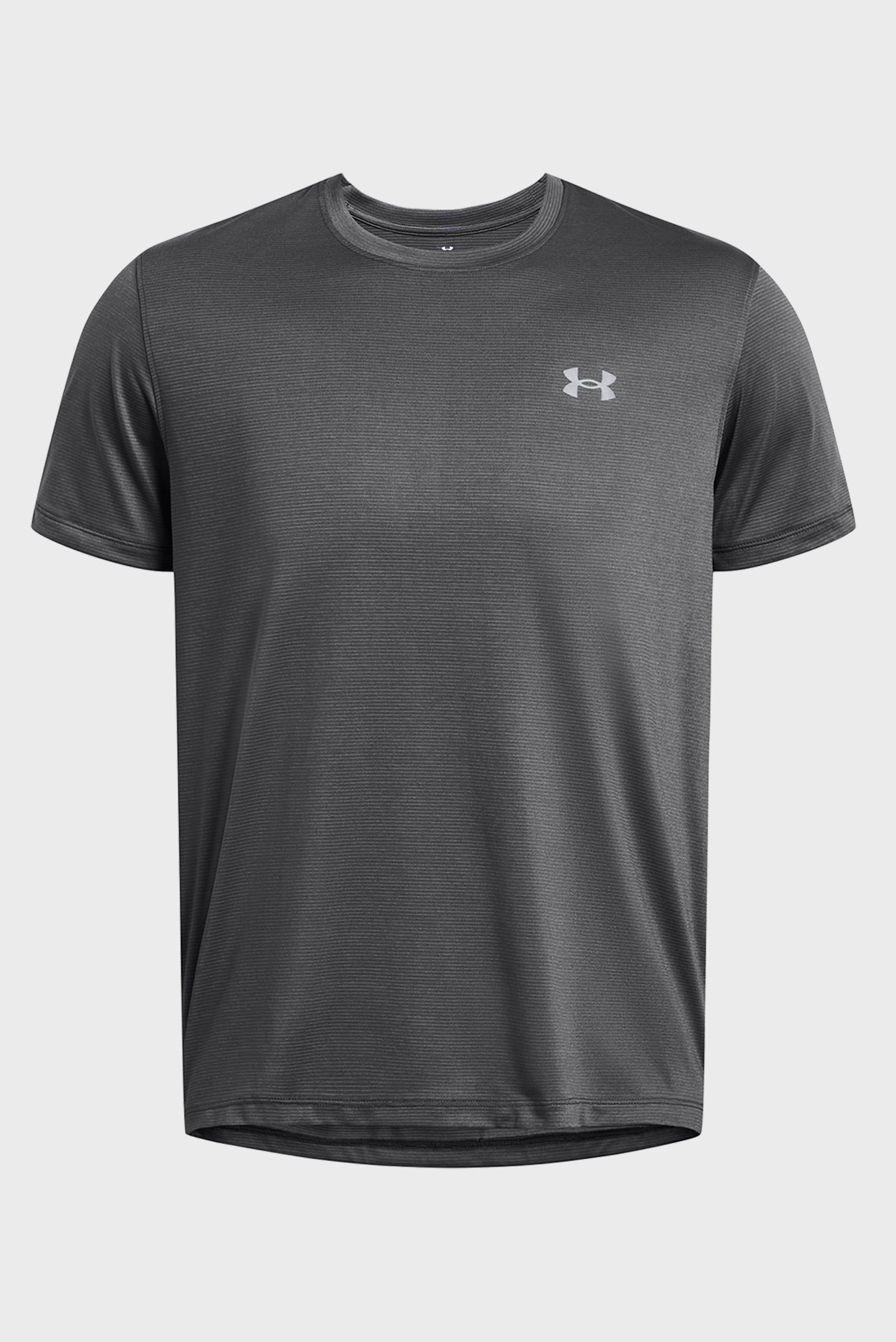 Мужская темно-серая футболка UA LAUNCH SHORTSLEEVE 4