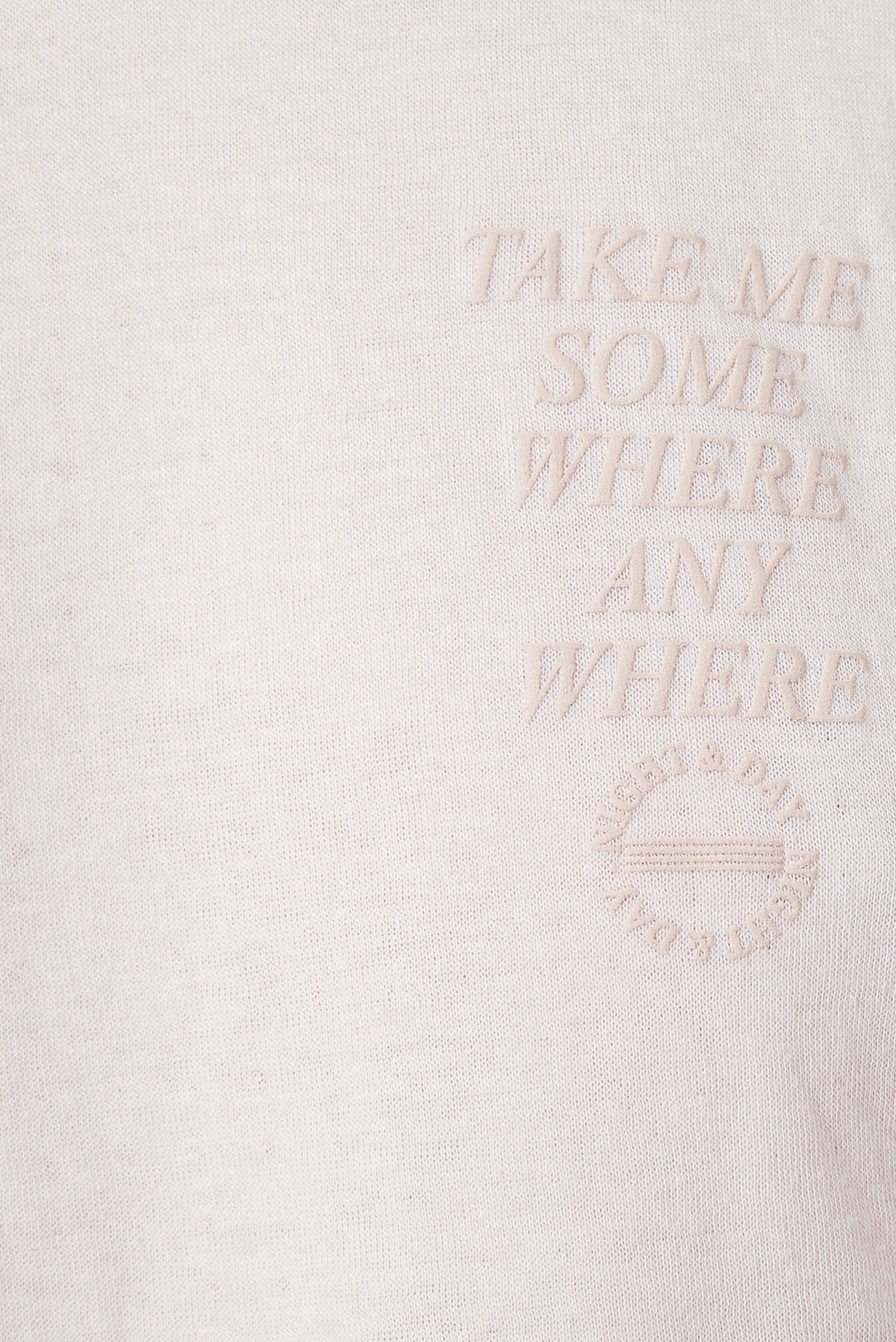 Женский пудровый лонгслив SAEL 4