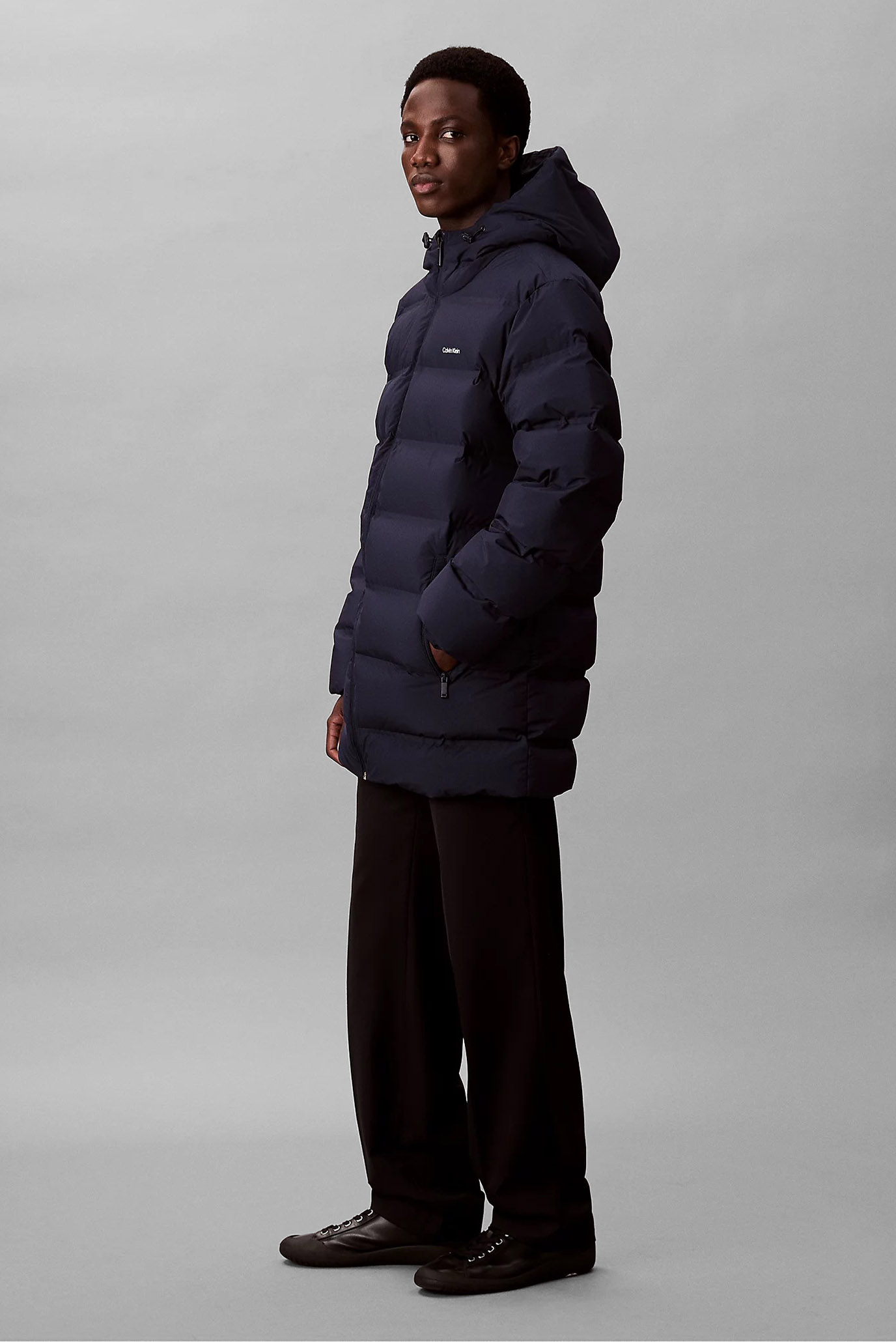 Куртка зимняя LS BONDED CHNNLD LONG HOODED PUF 6