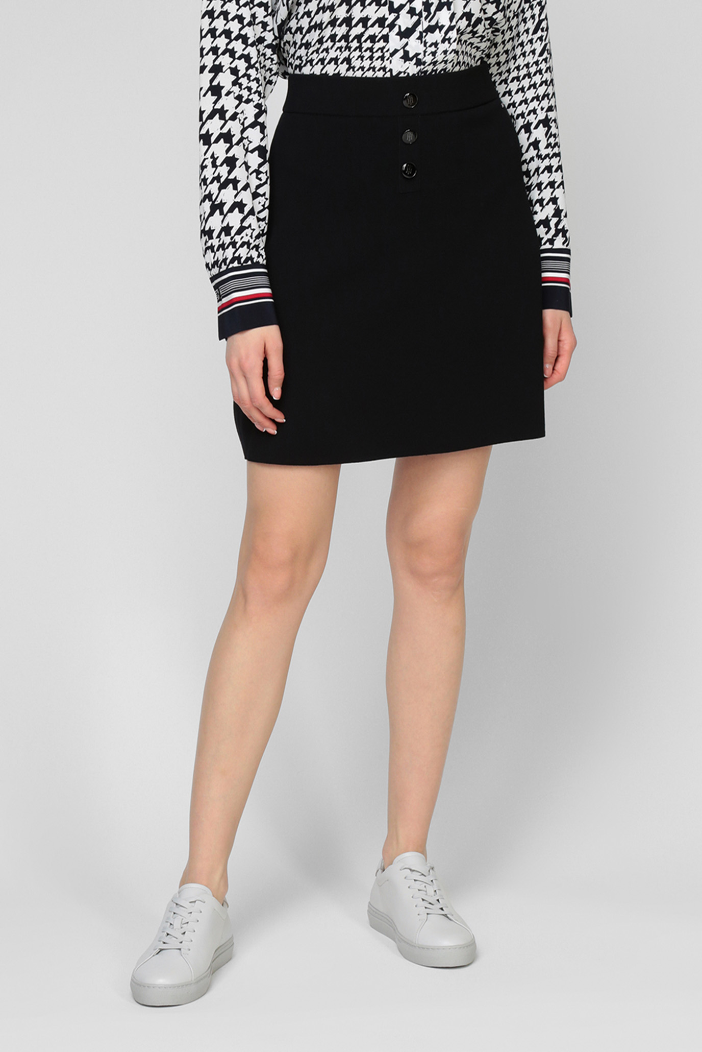 Женская черная юбка REGULAR 6