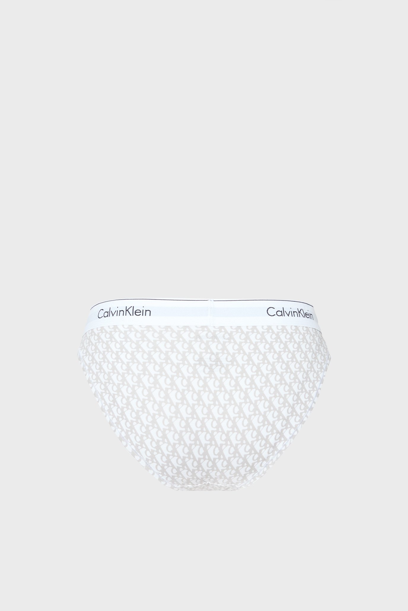 Женские белые трусики с узором BIKINI 2