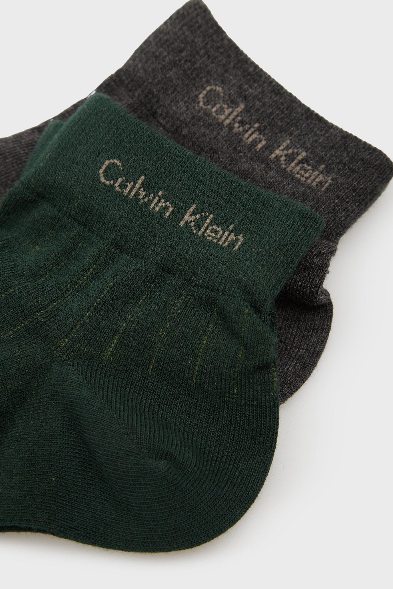 Носки CK MEN QUARTER 2P PINSTRIPE 2