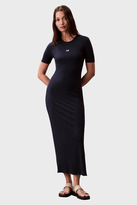 Платье A - MODAL RIB SS DRESS Calvin Klein Jeans Платье A - MODAL RIB SS DRESS Calvin Klein Jeans