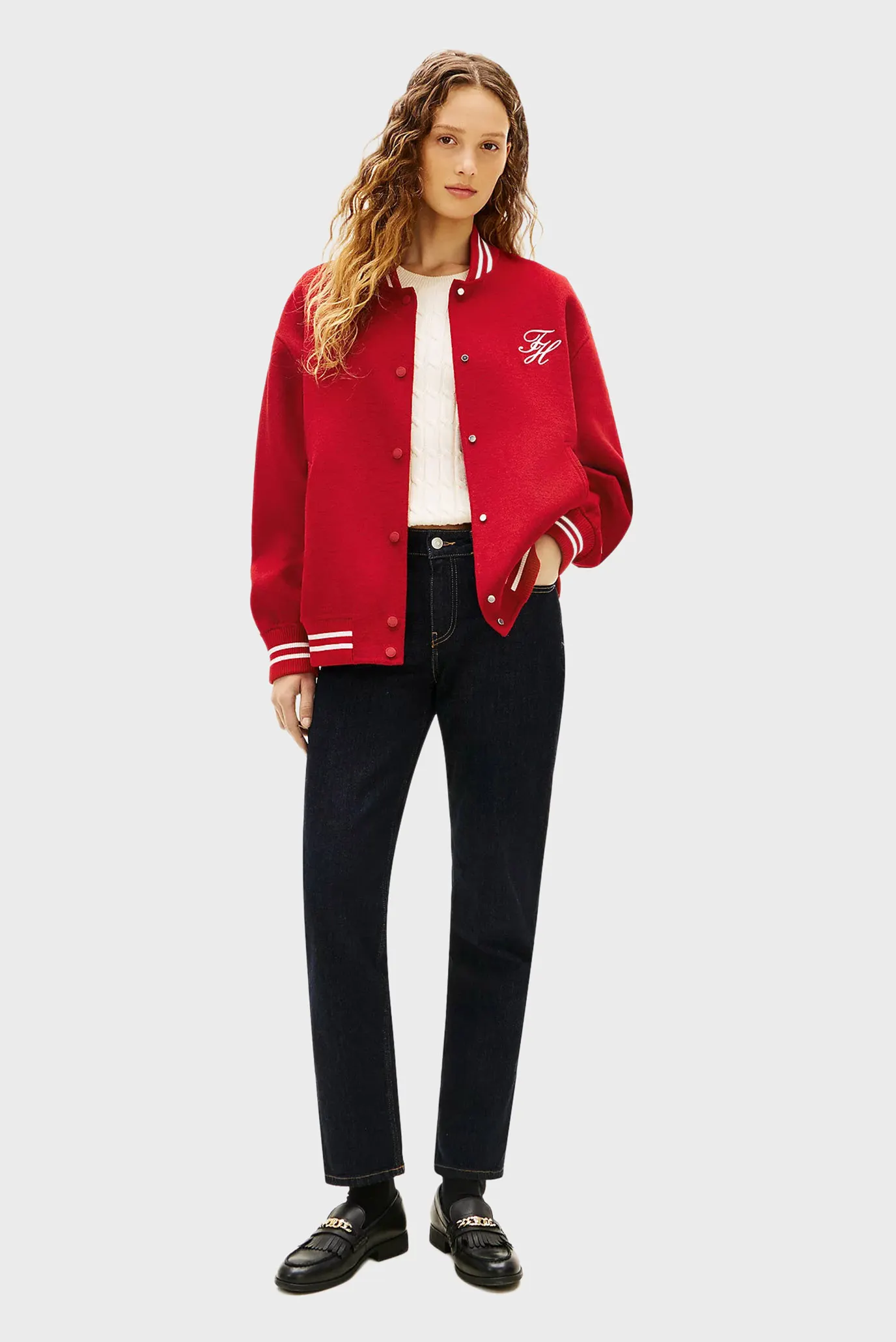 Куртка демисезонная DF WOOL VARSITY BOMBER 2