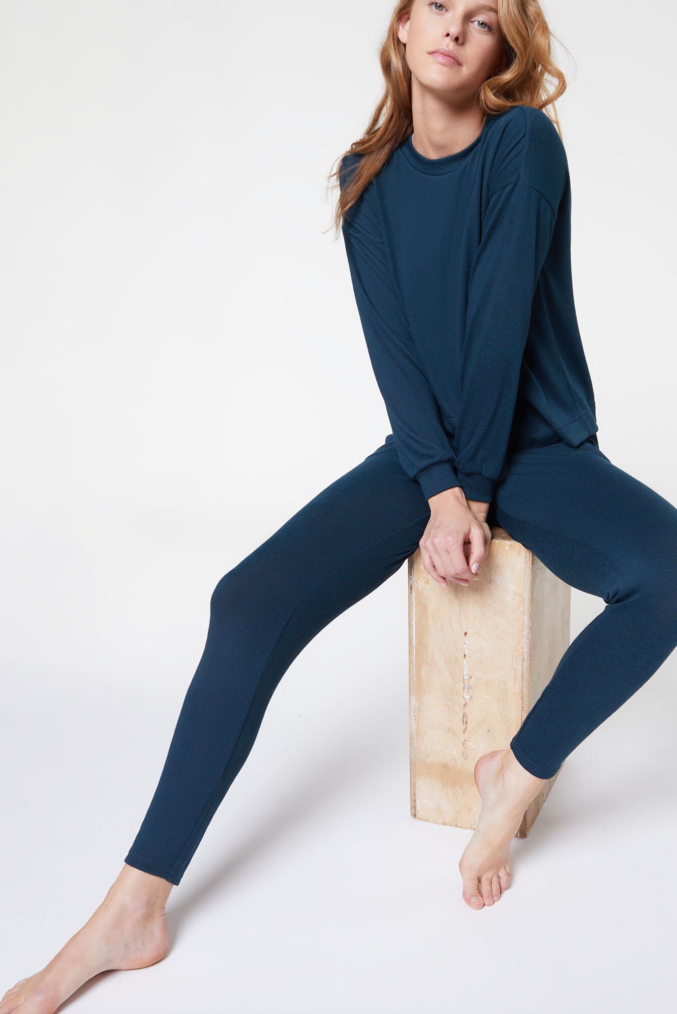 Женский бирюзовый джемпер EARLY 5