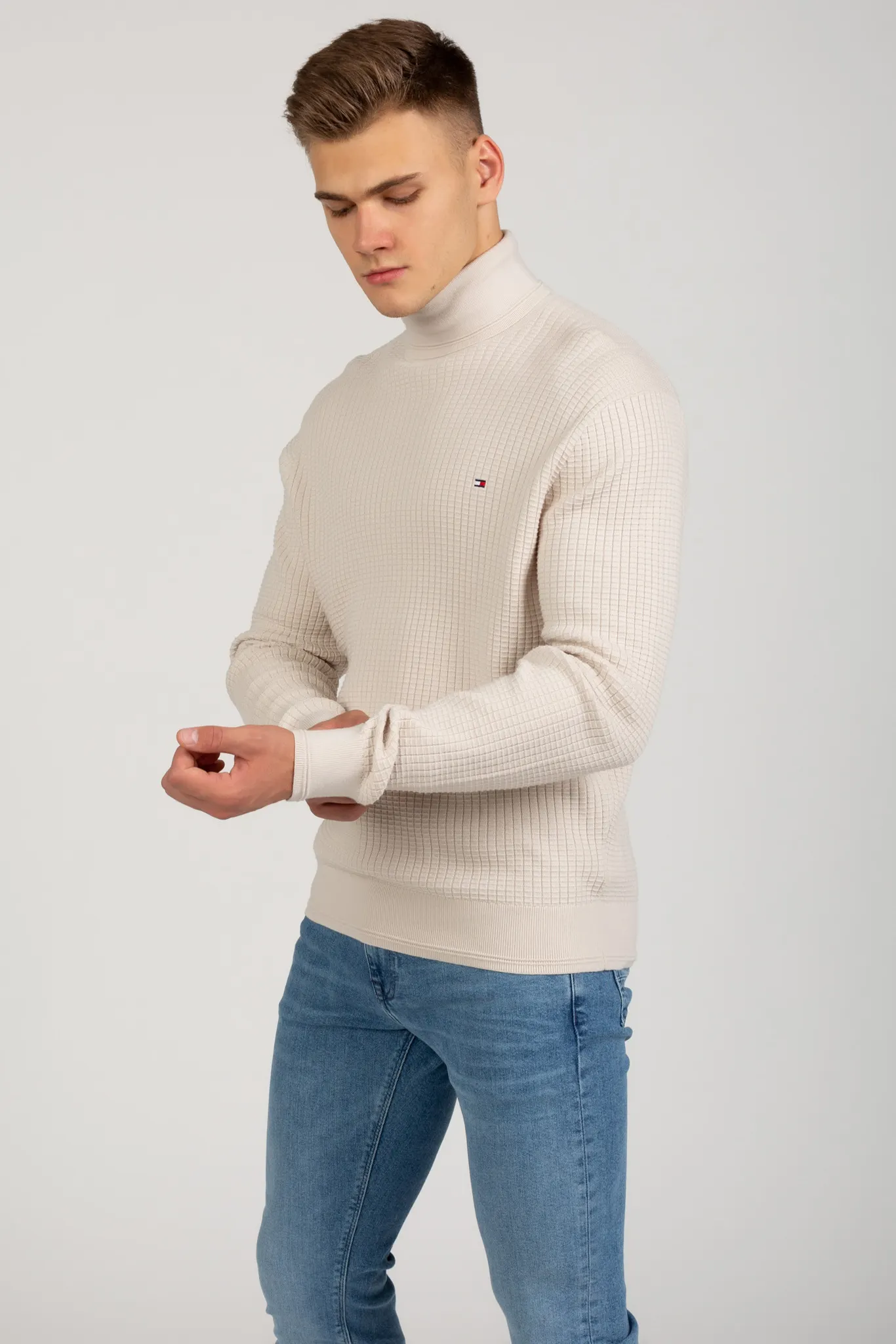Гольф GRID STRUCTURE ROLL NECK 2