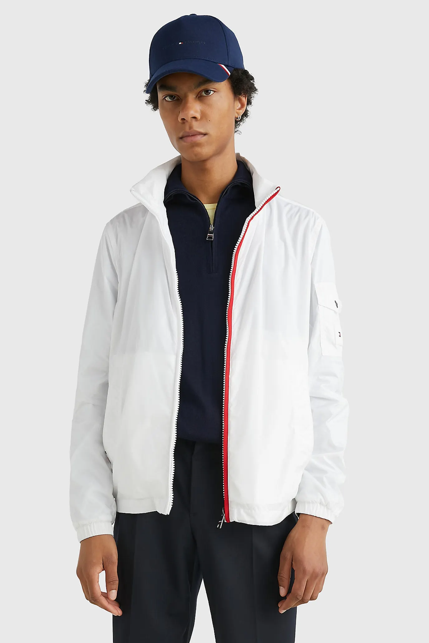 Мужская белая ветровка PACKABLE REGATTA JACKET 7