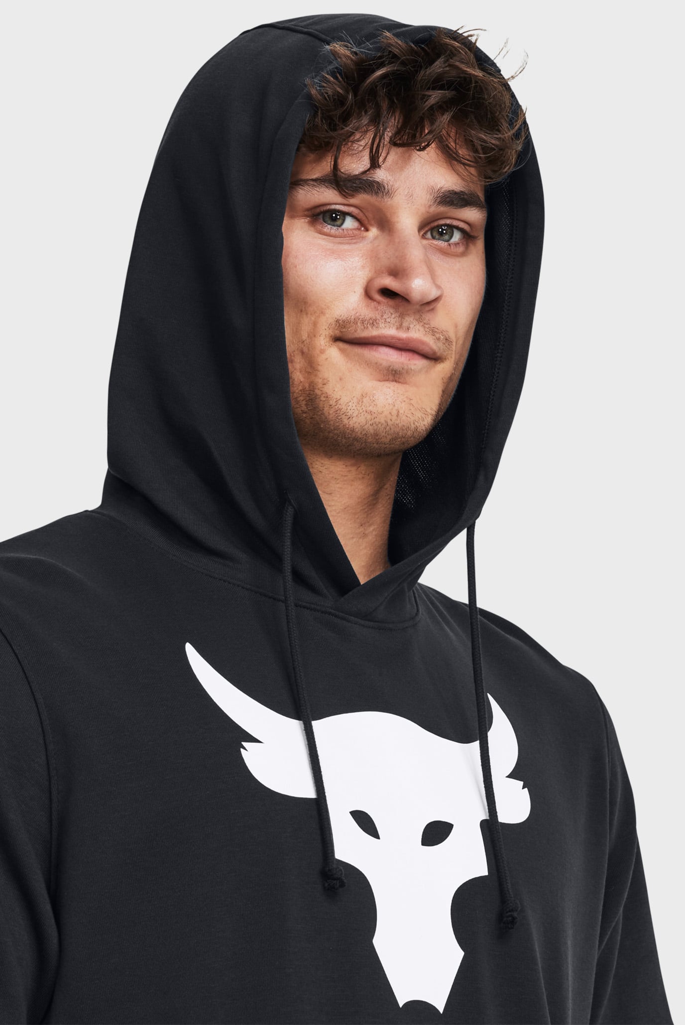 Мужское черное худи Pjt Rock Terry SS HD 4