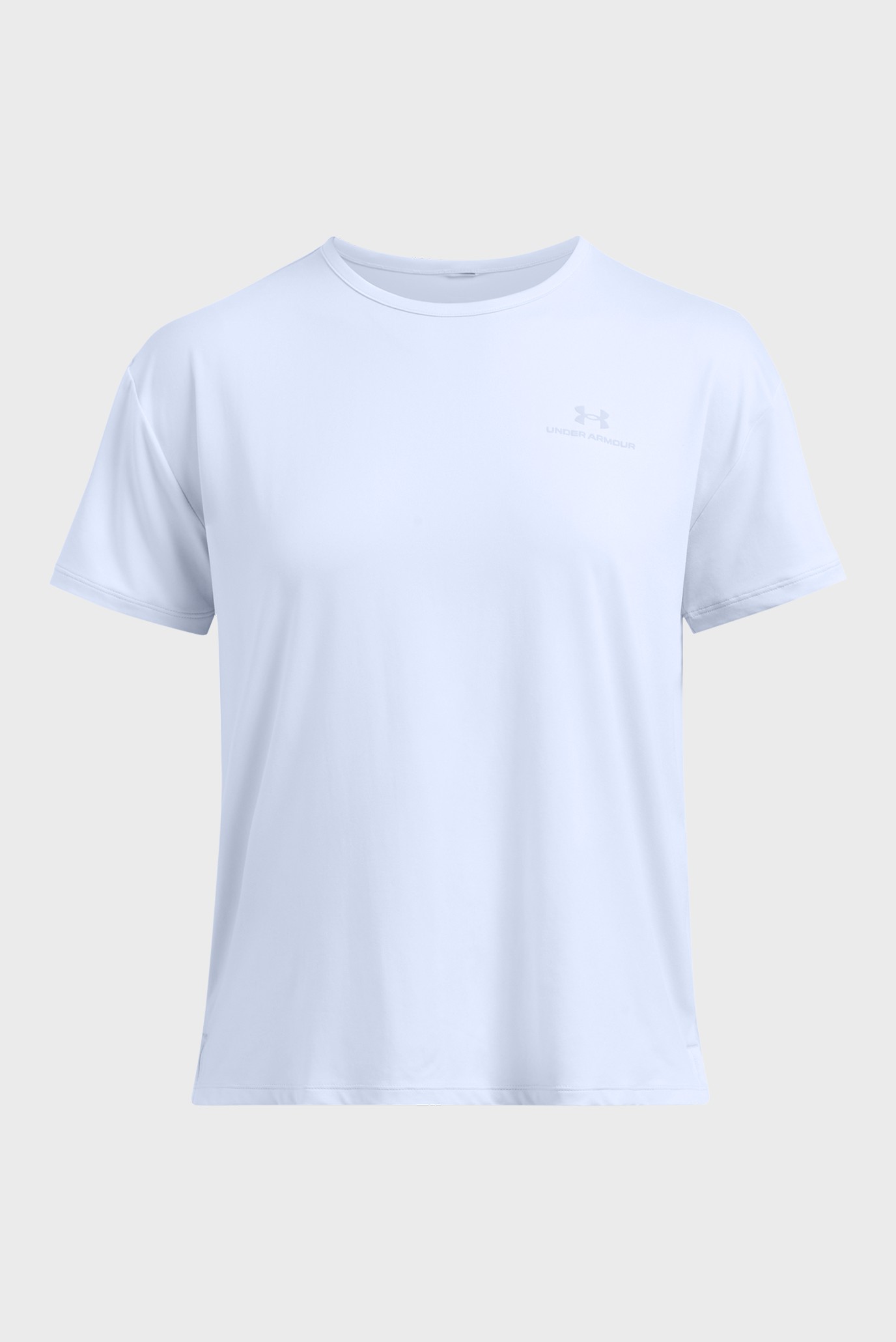 Женская голубая футболка UA Rush Energy SS 2.0 3